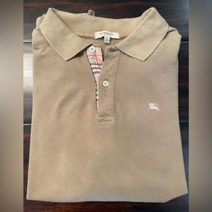 Burberry cotton polo shirt